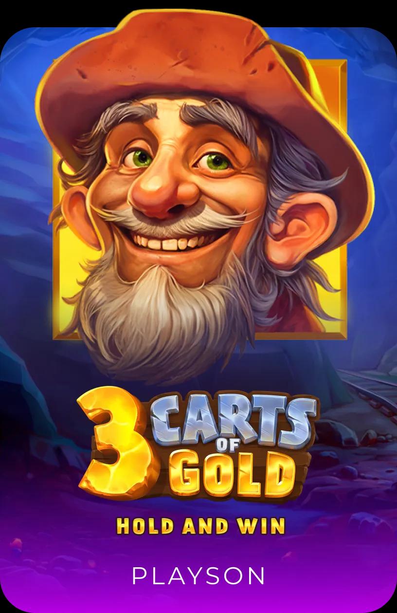 3 Carts of Gold: Hold and Win