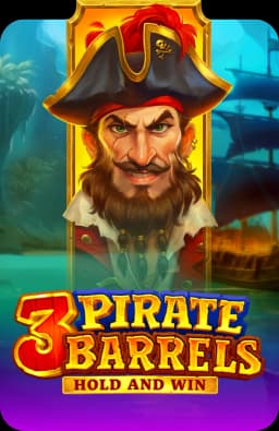 3 Pirate Barrels: Hold and Win